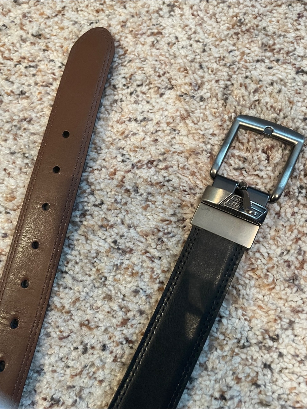 Dickies Reversible Leather Men’s Belt - Black and Brown